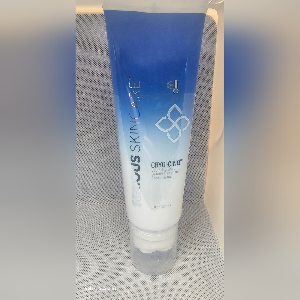 New‎ Serious Skincare Cryo-Cinq Sculpting Body Treatment- Targets Cellulite